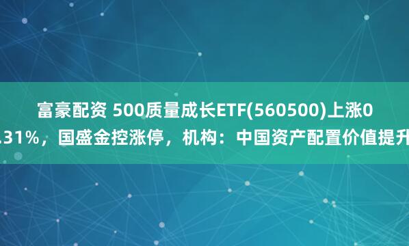 富豪配资 500质量成长ETF(560500)上涨0.31%，国盛金控涨停，机构：中国资产配置价值提升